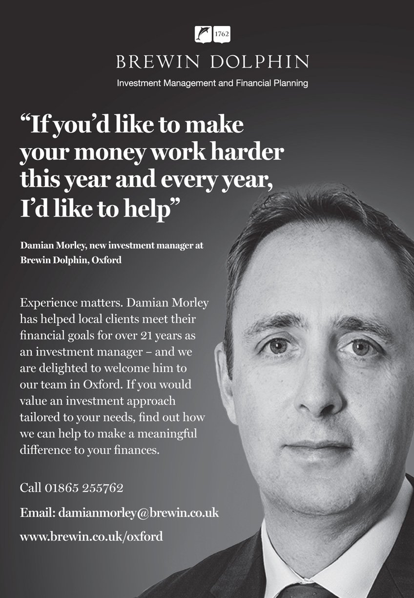 Brewin Dolphin 'face' advert